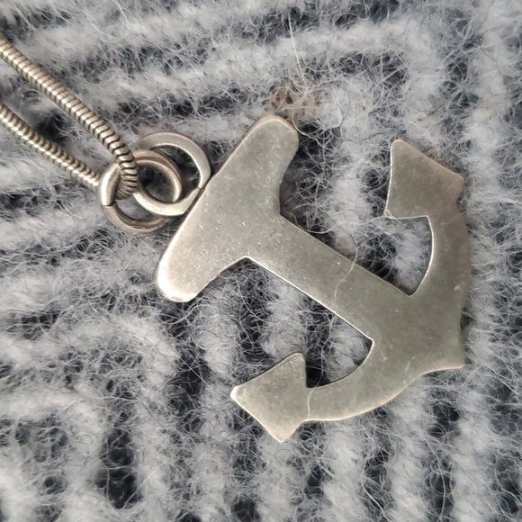 Missy Industry Nautical Anchor Necklace - Picture 3 of 6